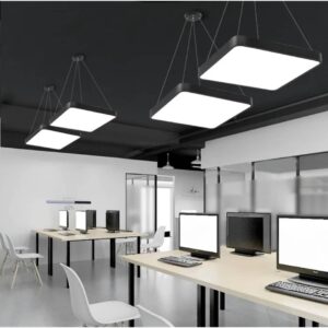 Nordic Chandelier Light… WATTAGE: LED 48W… SIZE: D600MM… MODEL NO: SYZM-03… MATERIAL: IRON ART… BODY COLOR: BLACK ...COLOR TONE: DAYLIGHT WHITE (SINGLE COLOR)