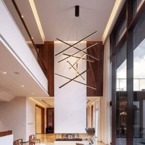 Nordic Chandelier... MODEL NO: XN-6652... SIZE: W1200MM*H3200MM ( 9HEADS )